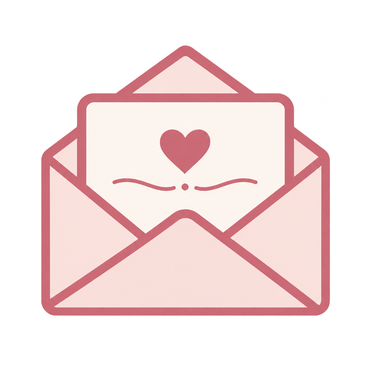 Una invitación hecha con corazón